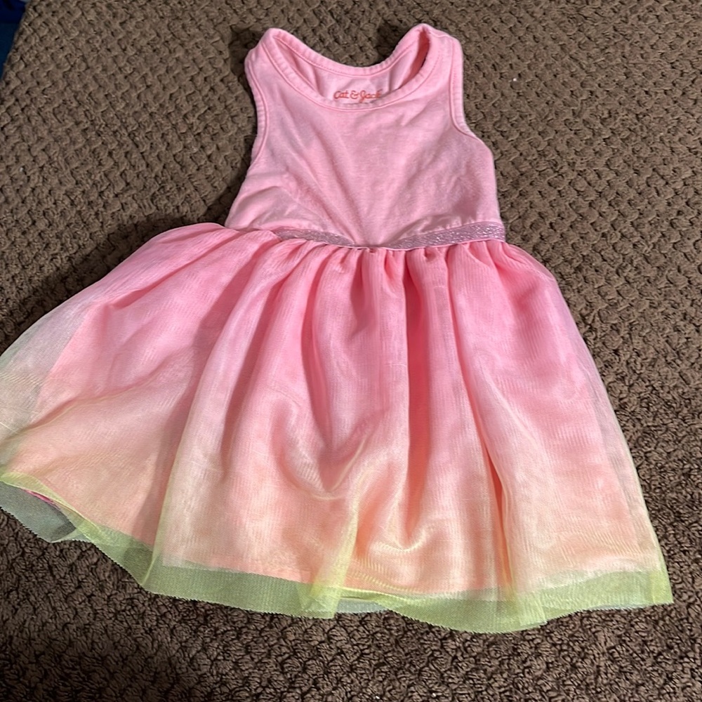 Pink summer dress